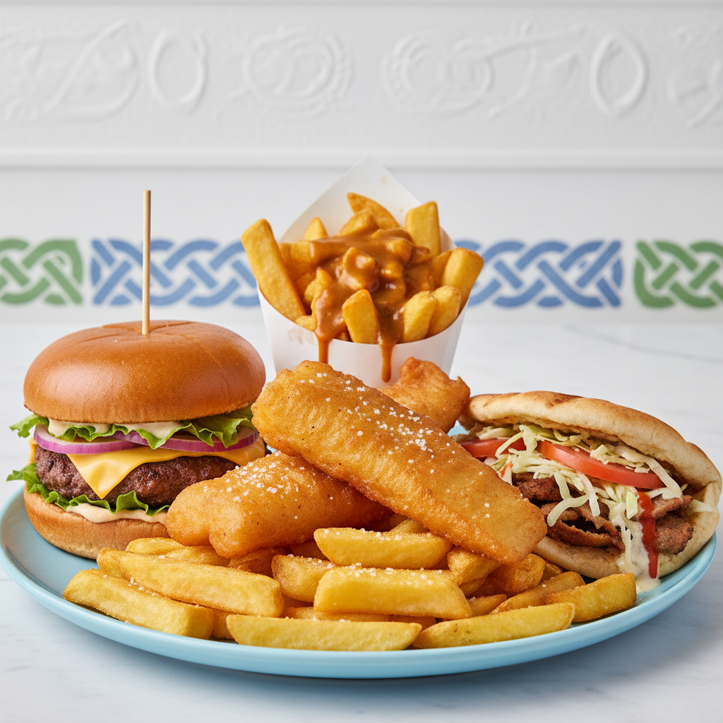 traditional Irish fish and chip shop product image